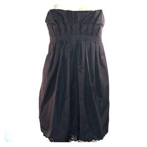 BCBGeneration strapless black dress 